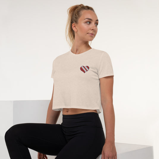 My Heart Crop Tee